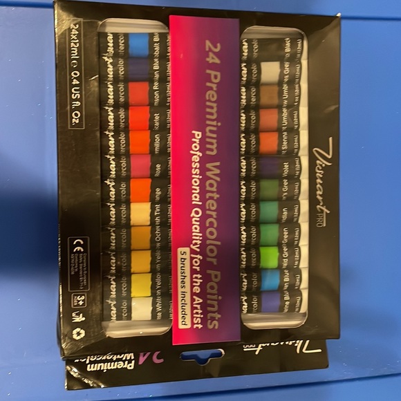 24 Premium water color paints. Never opened. - Picture 2 of 3